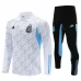 Bambino Argentina Tute Felpe da Allenamento 2023/24 - 1-4 Zip Bianco Camouflage