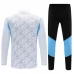 Bambino Argentina Tute Felpe da Allenamento 2023/24 - 1-4 Zip Bianco Camouflage