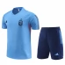 Bambino Argentina Tute Maglia da Allenamento 2023/24 - Shorts Blu