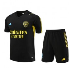 Bambino Arsenal Tute Maglia da Allenamento 2023/24 - Shorts Nero Giallo