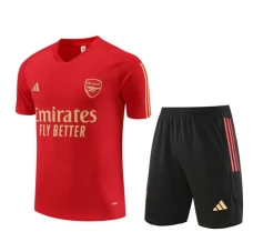 Bambino Arsenal Tute Maglia da Allenamento 2023/24 - Shorts Rosso Nero