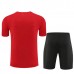Bambino Arsenal Tute Maglia da Allenamento 2023/24 - Shorts Rosso Nero