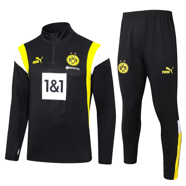 Bambino BV Borussia 09 Dortmund Tute Felpe da Allenamento 2023/24 - 1-4 Zip Nero Bambino BV Borussia 09 Dortmund Tute Felpe da Allenamento 2023/24 - 1-4 Zip Nero
