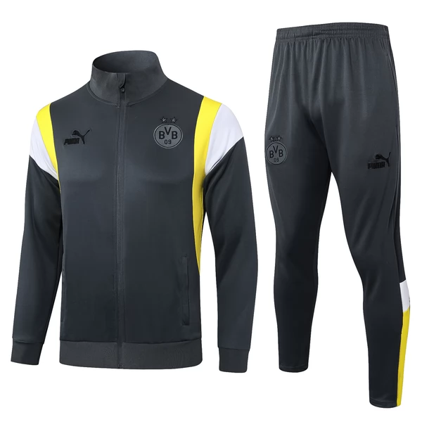 Bambino BV Borussia 09 Dortmund Tute Giacca da Allenamento 2023/24 - Grigio Bambino BV Borussia 09 Dortmund Tute Giacca da Allenamento 2023/24 - Grigio