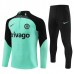 Bambino Chelsea Tute Felpe da Allenamento 2023/24 - 1-4 Zip Verde