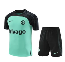 Bambino Chelsea Tute Maglia da Allenamento 2023/24 - Shorts Verde