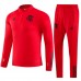 Bambino CR Flamengo Tute Felpe da Allenamento 2023/24 - 1-4 Zip Rosso