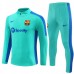 Bambino FC Barcelona Tute Felpe da Allenamento 2023/24 - 1-4 Zip Blu
