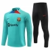 Bambino FC Barcelona Tute Felpe da Allenamento 2023/24 - 1-4 Zip Blu Nero