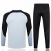 Bambino FC Barcelona Tute Felpe da Allenamento 2023/24 - 1-4 Zip Grigio Nero