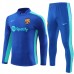 Bambino FC Barcelona Tute Felpe da Allenamento 2023/24 - 1-4 Zip Navy