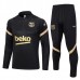 Bambino FC Barcelona Tute Felpe da Allenamento 2023/24 - 1-4 Zip Nero