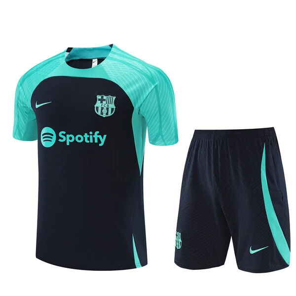 Bambino FC Barcelona Tute Maglia da Allenamento 2023/24 - Shorts Blu Bambino FC Barcelona Tute Maglia da Allenamento 2023/24 - Shorts Blu