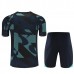 Bambino FC Barcelona Tute Maglia da Allenamento 2023/24 - Shorts Blu Camouflage