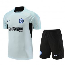 Bambino Inter Milan Tute Maglia da Allenamento 2023/24 - Shorts Nero