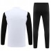 Bambino Juventus Tute Felpe da Allenamento 2023/24 - 1-4 Zip Bianco Nero
