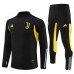 Bambino Juventus Tute Felpe da Allenamento 2023/24 - 1-4 Zip Nero Giallo