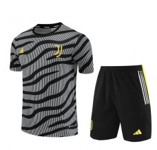 Bambino Juventus Tute Maglia da Allenamento 2023/24 - Shorts Nero Bianco