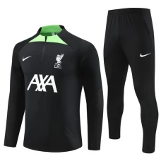 Bambino Liverpool Tute Felpe da Allenamento 2023/24 - 1-4 Zip Nero Bambino Liverpool Tute Felpe da Allenamento 2023/24 - 1-4 Zip Nero