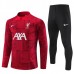 Bambino Liverpool Tute Felpe da Allenamento 2023/24 - 1-4 Zip Rosso