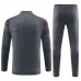 Bambino Manchester City Tute Felpe da Allenamento 2023/24 - 1-4 Zip Grigio