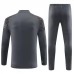 Bambino Manchester City Tute Felpe da Allenamento 2023/24 - 1-4 Zip Grigio