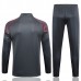 Bambino Manchester City Tute Felpe da Allenamento 2023/24 - 1-4 Zip Grigio