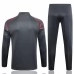 Bambino Manchester City Tute Felpe da Allenamento 2023/24 - 1-4 Zip Grigio