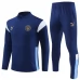 Bambino Manchester City Tute Felpe da Allenamento 2023/24 - 1-4 Zip Navy