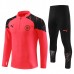 Bambino Manchester City Tute Felpe da Allenamento 2023/24 - 1-4 Zip Nero