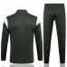 Bambino Manchester City Tute Felpe da Allenamento 2023/24 - 1-4 Zip Verde