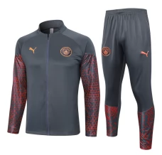 Bambino Manchester City Tute Giacca da Allenamento 2023/24 - Grigio