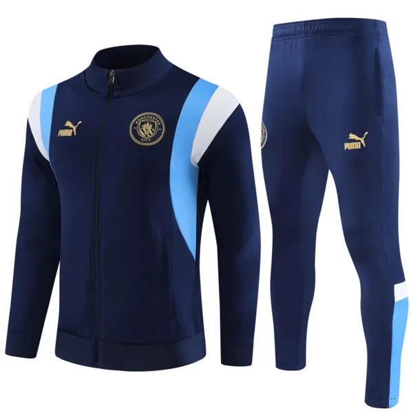 Bambino Manchester City Tute Giacca da Allenamento 2023/24 - Navy Bambino Manchester City Tute Giacca da Allenamento 2023/24 - Navy