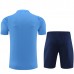 Bambino Manchester City Tute Maglia da Allenamento 2023/24 - Shorts Blu