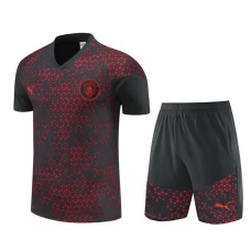 Bambino Manchester City Tute Maglia da Allenamento 2023/24 - Shorts Grigio Bambino Manchester City Tute Maglia da Allenamento 2023/24 - Shorts Grigio
