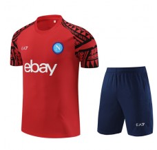 Bambino Napoli Tute Maglia da Allenamento 2023/24 - Shorts Rosso
