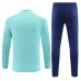 Bambino Olympique de Marseille Tute Felpe da Allenamento 2023/24 - 1-4 Zip Blu