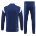 Bambino Olympique de Marseille Tute Felpe da Allenamento 2023/24 - 1-4 Zip Drak Blu