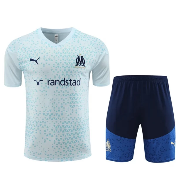 Bambino Olympique de Marseille Tute Maglia da Allenamento 2023/24 - Shorts Blu Bambino Olympique de Marseille Tute Maglia da Allenamento 2023/24 - Shorts Blu