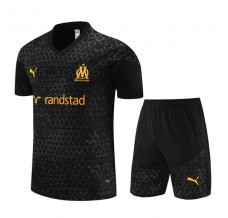 Bambino Olympique de Marseille Tute Maglia da Allenamento 2023/24 - Shorts Nero
