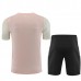 Bambino Olympique Lyonnais Tute Maglia da Allenamento 2023/24 - Shorts Rosa Nero