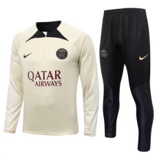 Bambino Paris Saint-Germain Tute Felpe da Allenamento 2023/24 - 1-4 Zip Beige Bambino Paris Saint-Germain Tute Felpe da Allenamento 2023/24 - 1-4 Zip Beige