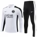 Bambino Paris Saint-Germain Tute Felpe da Allenamento 2023/24 - 1-4 Zip Bianco