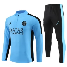 Bambino Paris Saint-Germain Tute Felpe da Allenamento 2023/24 - 1-4 Zip Blu Bambino Paris Saint-Germain Tute Felpe da Allenamento 2023/24 - 1-4 Zip Blu