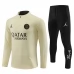 Bambino Paris Saint-Germain Tute Felpe da Allenamento 2023/24 - 1-4 Zip Giallo