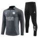 Bambino Paris Saint-Germain Tute Felpe da Allenamento 2023/24 - 1-4 Zip Grigio