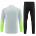 Bambino Paris Saint-Germain Tute Felpe da Allenamento 2023/24 - 1-4 Zip Grigio Rosa