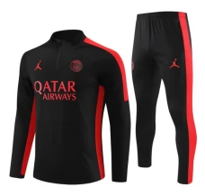 Bambino Paris Saint-Germain Tute Felpe da Allenamento 2023/24 - 1-4 Zip Nero Rosso Bambino Paris Saint-Germain Tute Felpe da Allenamento 2023/24 - 1-4 Zip Nero Rosso
