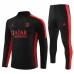 Bambino Paris Saint-Germain Tute Felpe da Allenamento 2023/24 - 1-4 Zip Nero Rosso