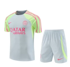 Bambino Paris Saint-Germain Tute Maglia da Allenamento 2023/24 - Shorts Bianco Rosa